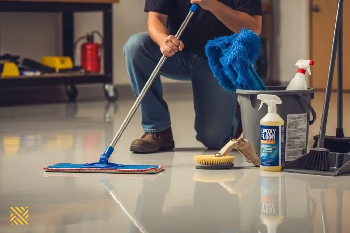 5 روش برای نگهداری و افزایش طول عمر کفپوش اپوکسی (پارت دوم) | توصیه های تخصصی نیک سارنگ 🧼