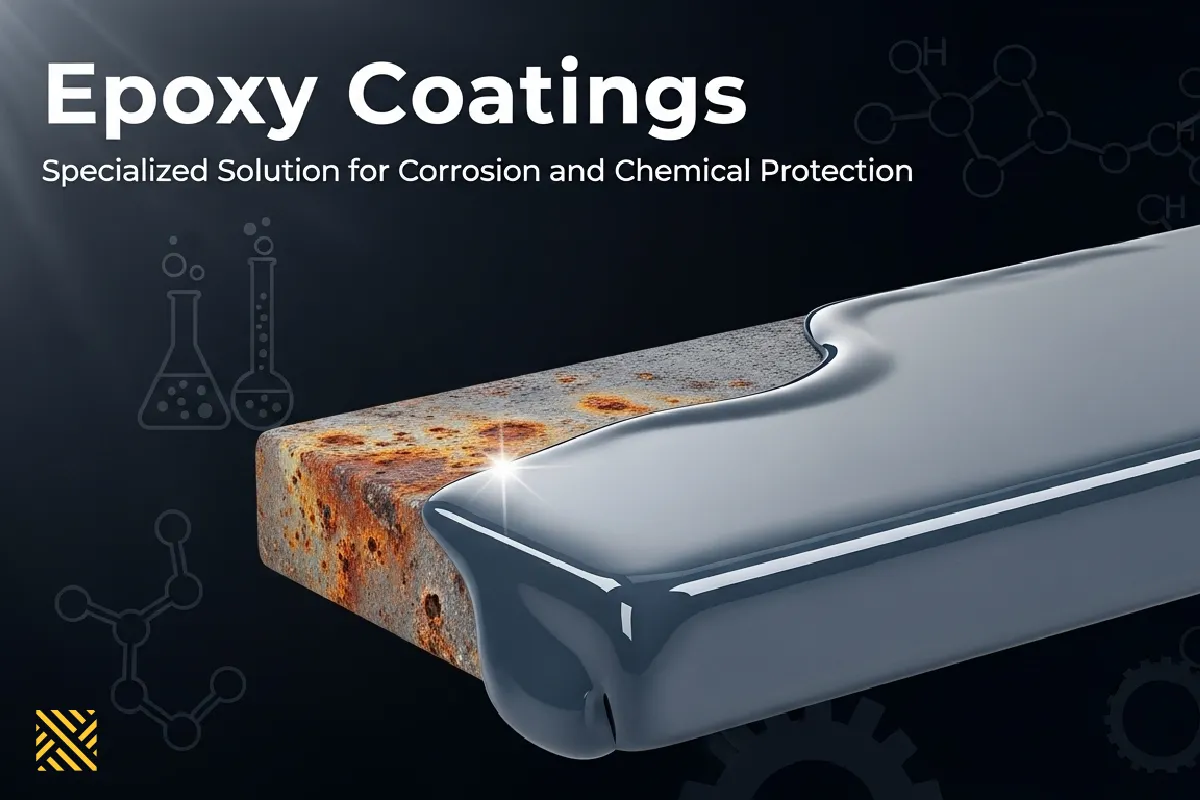 پوشش های اپوکسی | راهکار تخصصی برای محافظت در برابر خوردگی و مواد شیمیایی