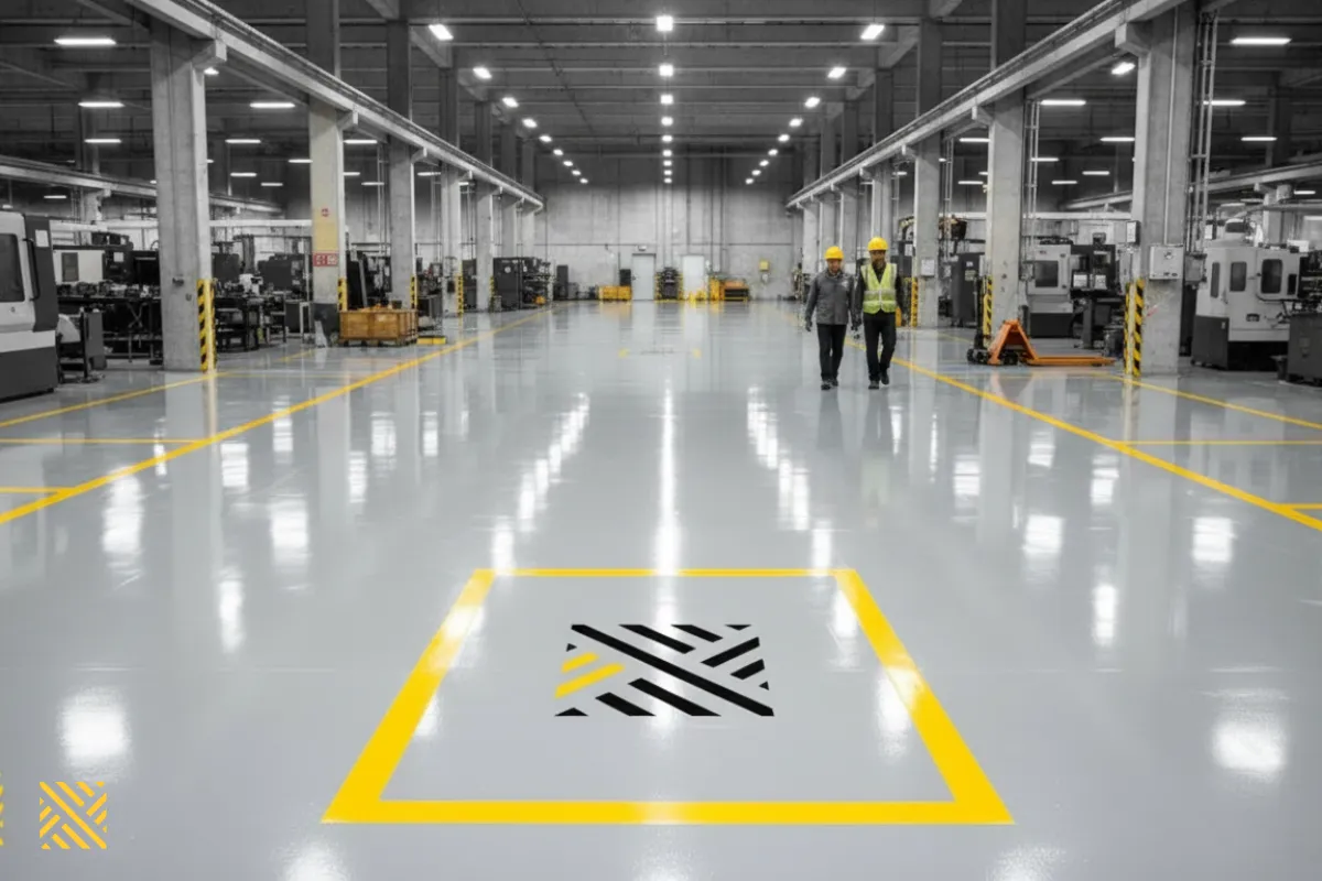 چگونه رنگ اپوکسی می تواند کف کارخانه یا پارکینگ شما را متحول کند؟