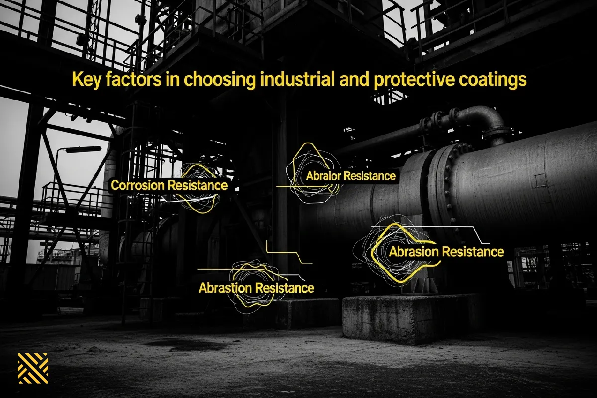 عوامل کلیدی در انتخاب پوشش صنعتی و حفاظتی 