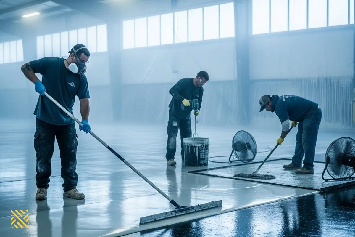 نکات مهم اجرای اپوکسی کف در محیط های با رطوبت بالا