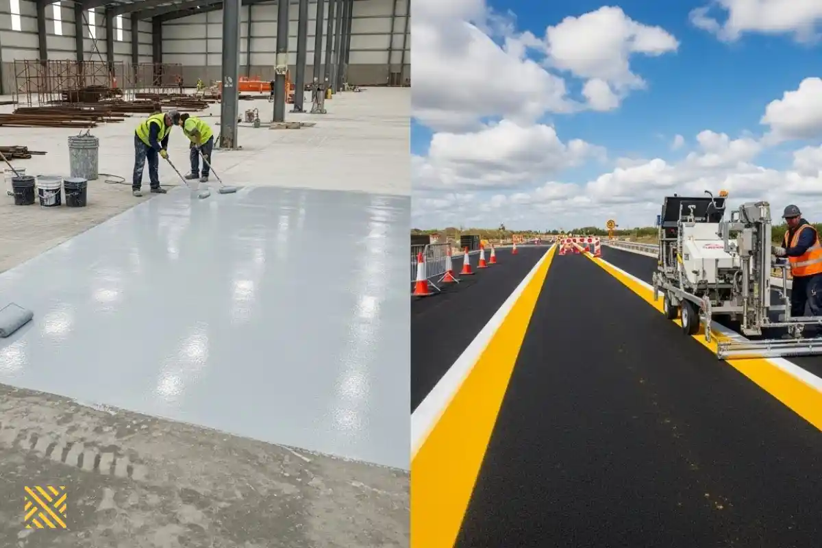 کاربردهای رنگ اپوکسی در پروژه های ساختمانی و ترافیکی: چگونه انتخاب کنیم؟