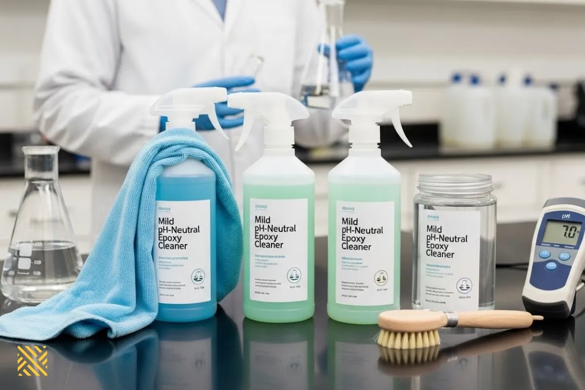 معرفی بهترین شوینده های ملایم و pH خنثی مناسب برای پوشش اپوکسی